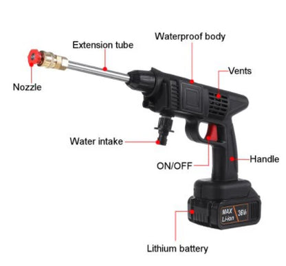 Compact Cordless Auto Cleaning Device Kit