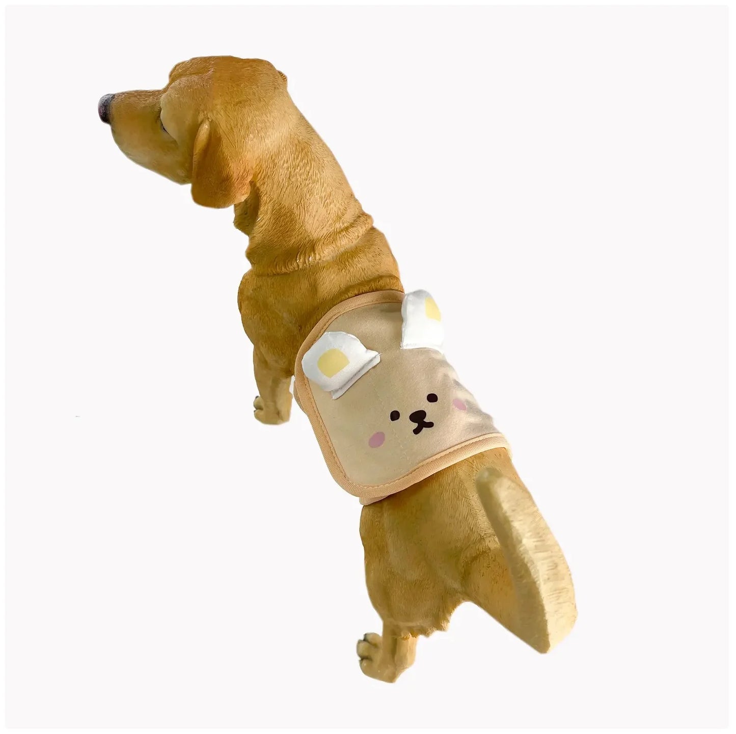 Cute Cartoon Male Dog Diaper - Washable & Adjustable Pet Sanitary Pants