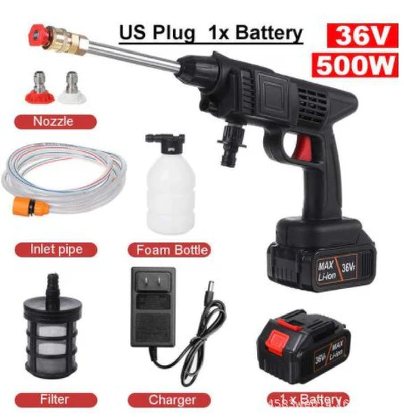 Compact Cordless Auto Cleaning Device Kit