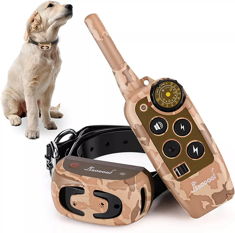 Wireless Pet Training Device Anti-Bark Remote Control Collar