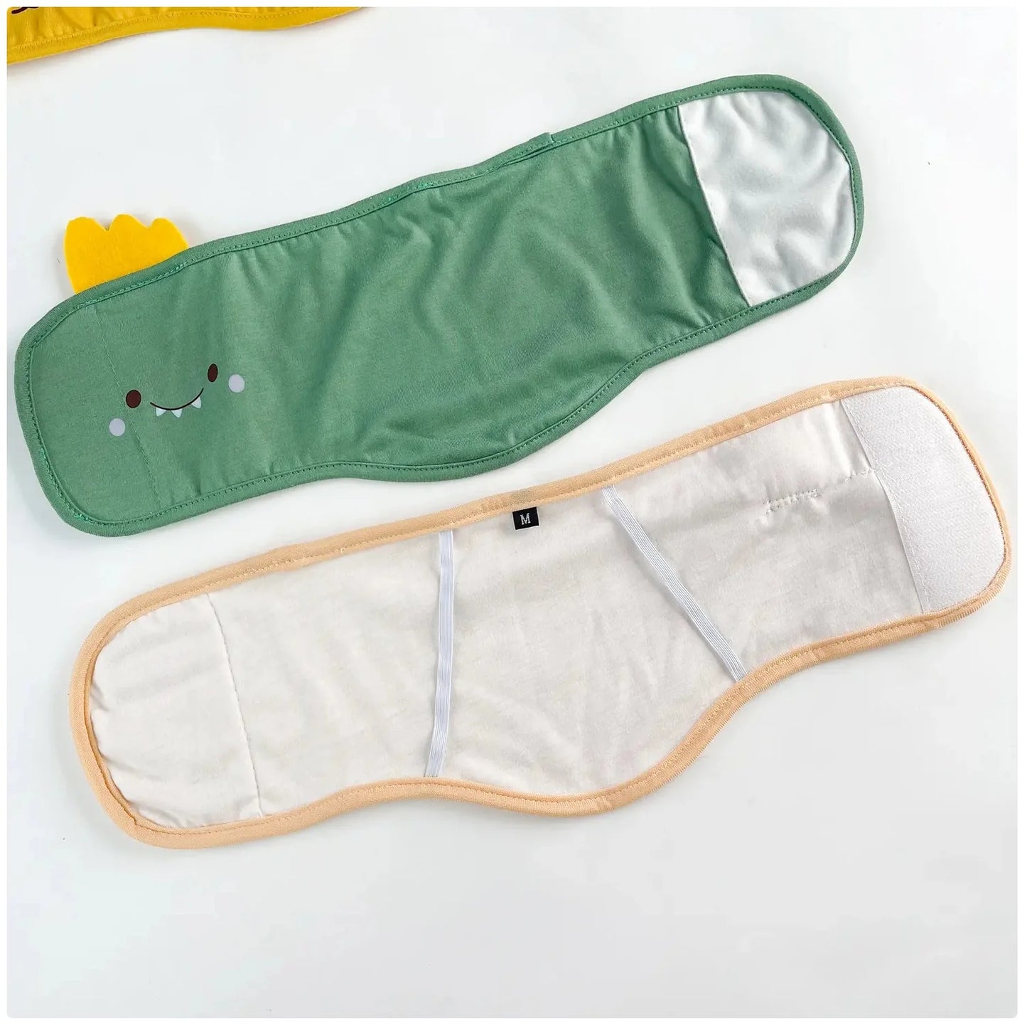 Cute Cartoon Male Dog Diaper - Washable & Adjustable Pet Sanitary Pants