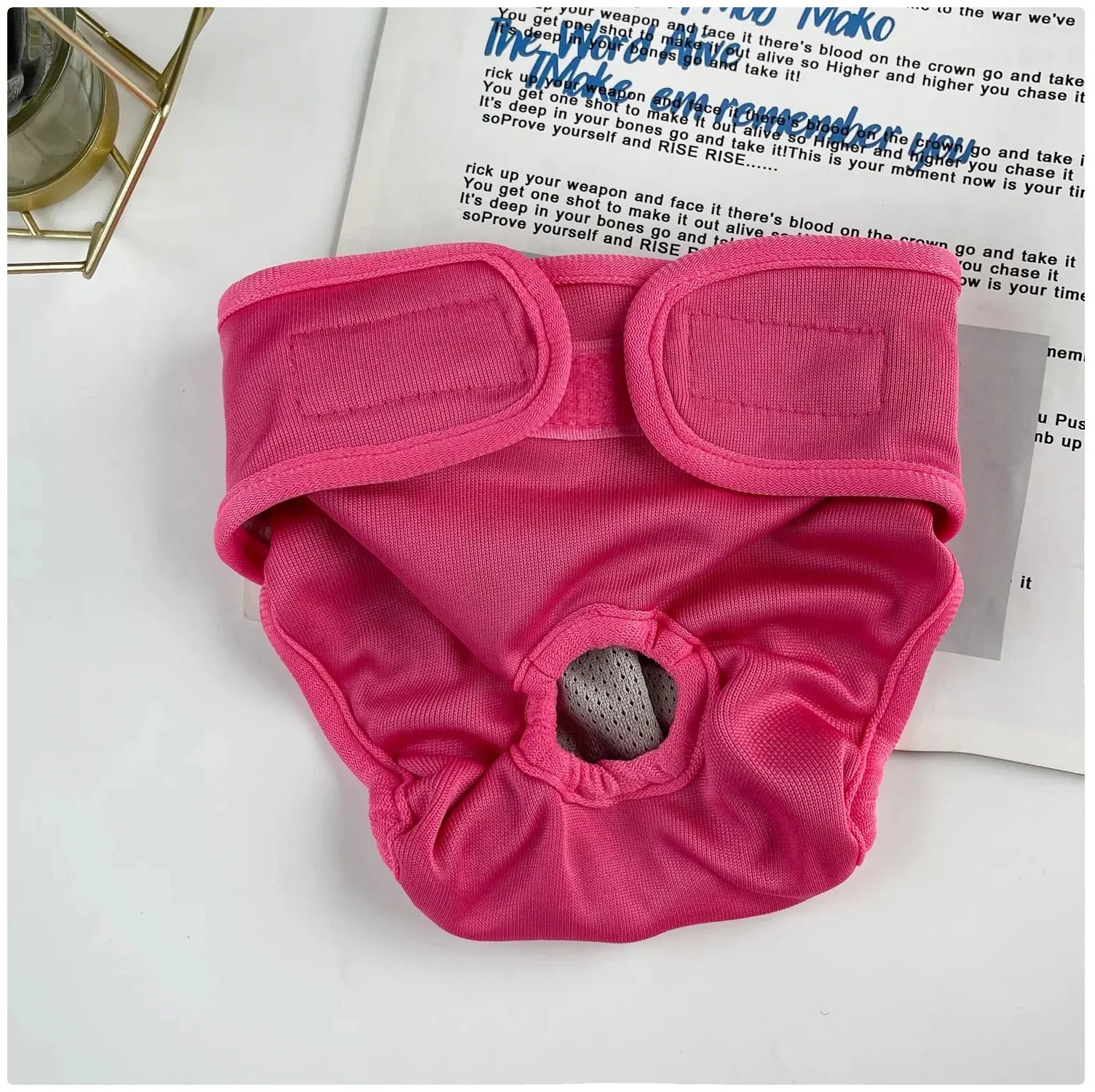 Reusable Female Dog Diaper - Adjustable Sanitary Pants for Dogs in Heat