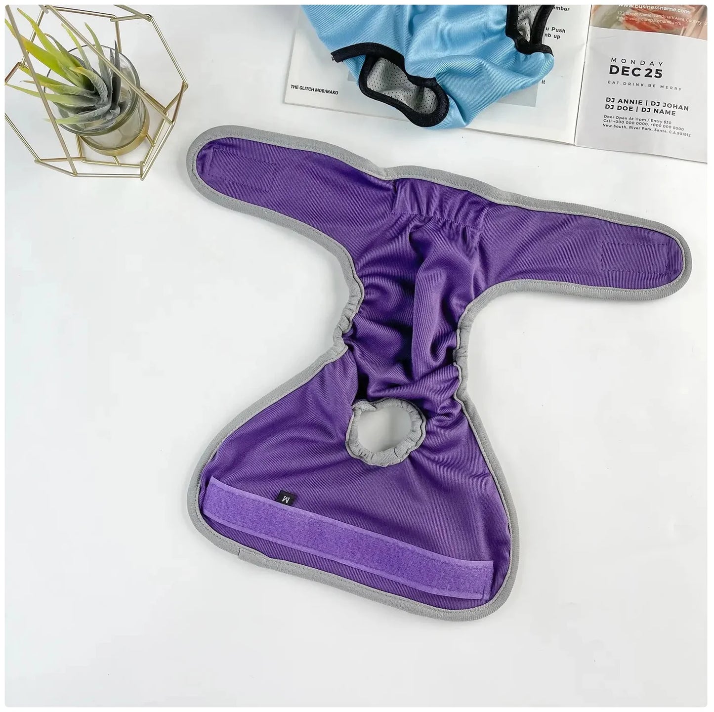 Reusable Female Dog Diaper - Adjustable Sanitary Pants for Dogs in Heat