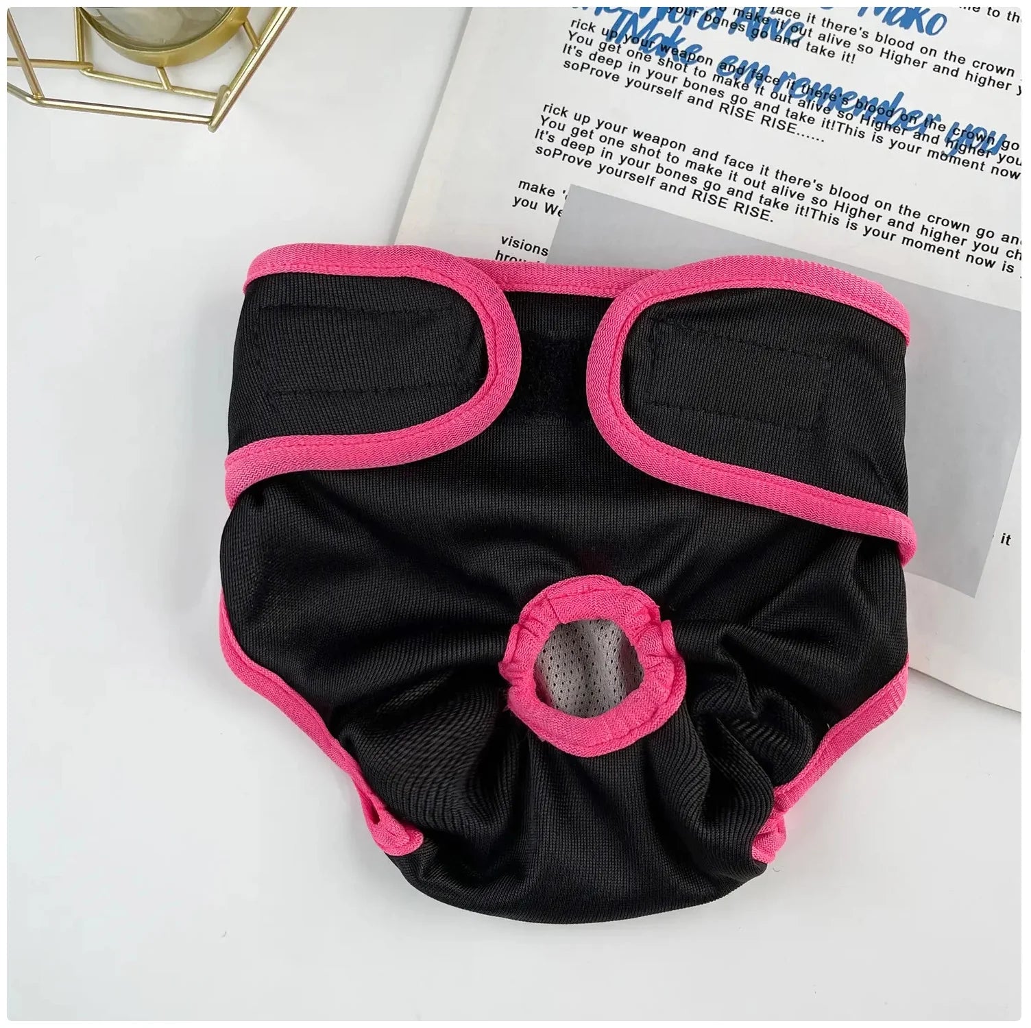 Reusable Female Dog Diaper - Adjustable Sanitary Pants for Dogs in Heat