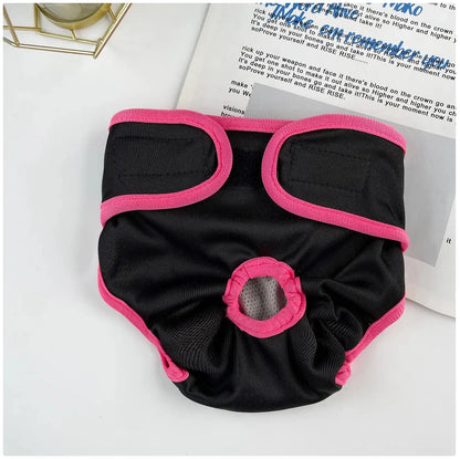 Reusable Female Dog Diaper - Adjustable Sanitary Pants for Dogs in Heat
