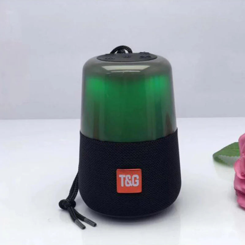Portable BT TG168 Vibrant LED Audio Device
