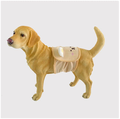 Cute Cartoon Male Dog Diaper - Washable & Adjustable Pet Sanitary Pants