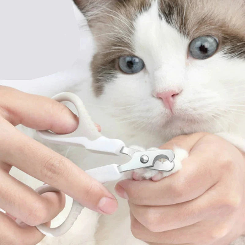 Cat Nail Clippers for Small Dog Cat Professional Puppy Claws Cutter Pet Nails Scissors Trimmer Grooming and Care Cat Accessories