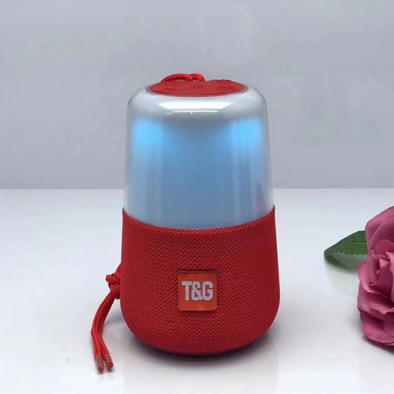 Portable BT TG168 Vibrant LED Audio Device