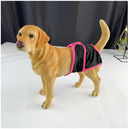 Reusable Female Dog Diaper - Adjustable Sanitary Pants for Dogs in Heat
