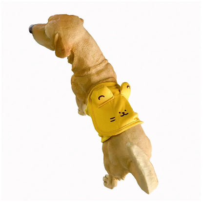 Cute Cartoon Male Dog Diaper - Washable & Adjustable Pet Sanitary Pants