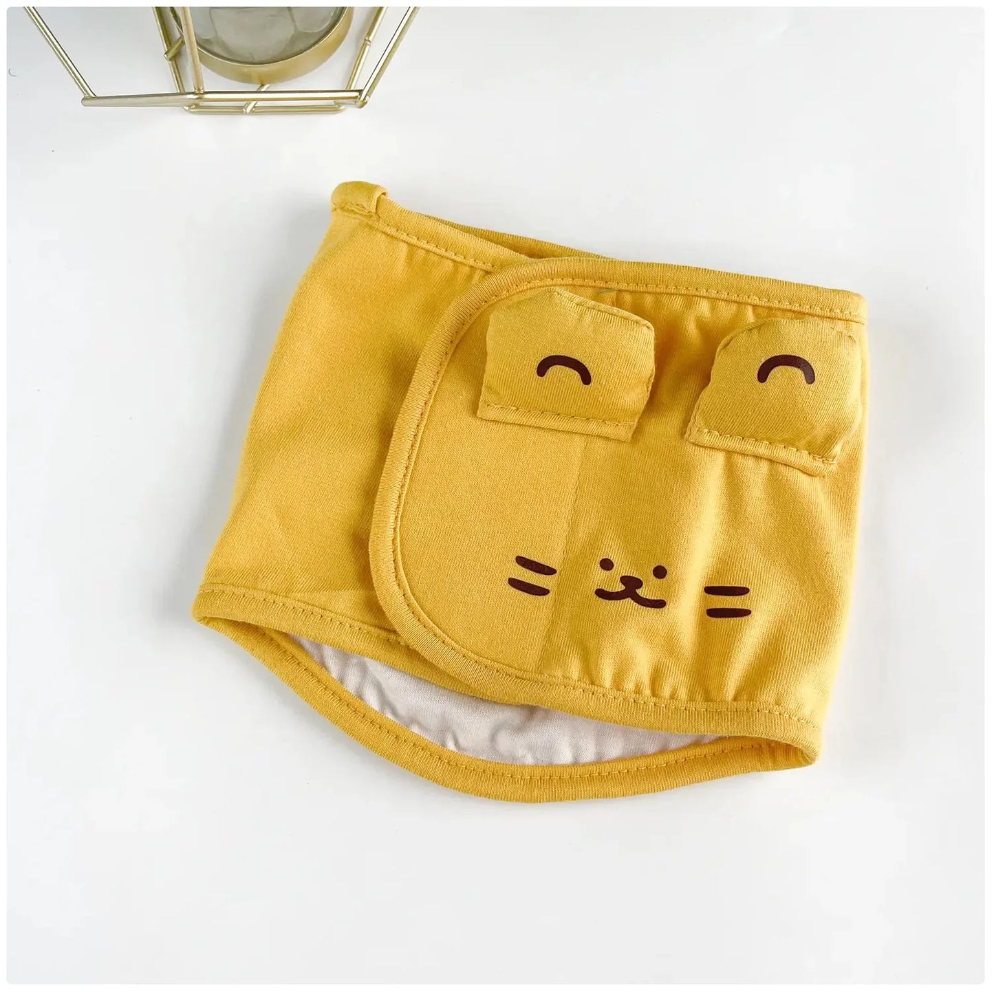 Cute Cartoon Male Dog Diaper - Washable & Adjustable Pet Sanitary Pants